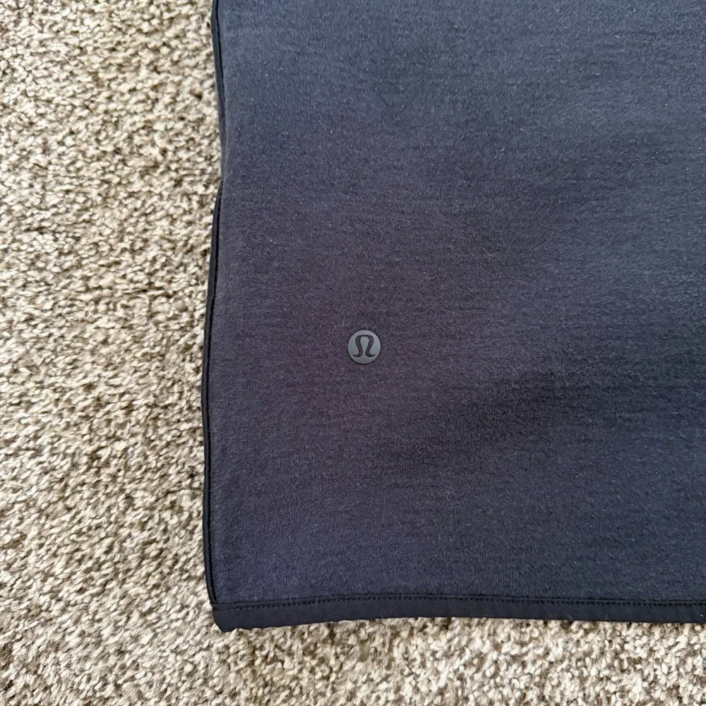 Lululemon City Bound Reversible Hooded Wrap Jacket Women's Small Black Gray